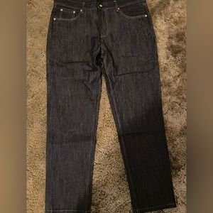 Evisu vintge denim white jeans